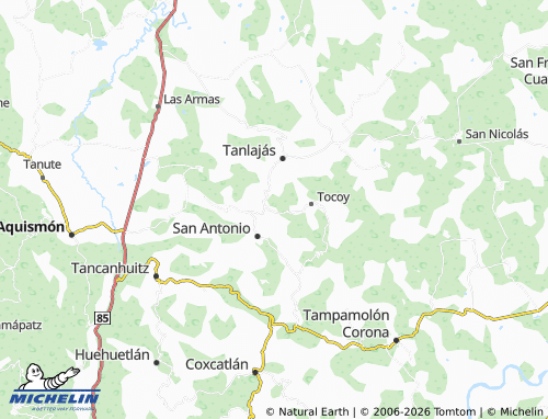MICHELIN Tanjasnec map - ViaMichelin