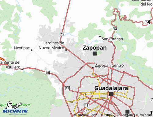 Mappa MICHELIN Residencial Santa Fe - ViaMichelin