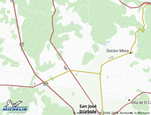 Mappa MICHELIN Los Tejados - ViaMichelin