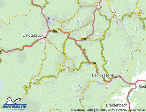 MICHELIN-Landkarte Steinbach - ViaMichelin