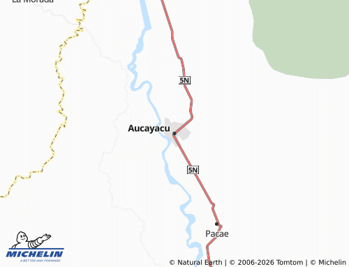 MICHELIN-Landkarte Aucayacu - ViaMichelin