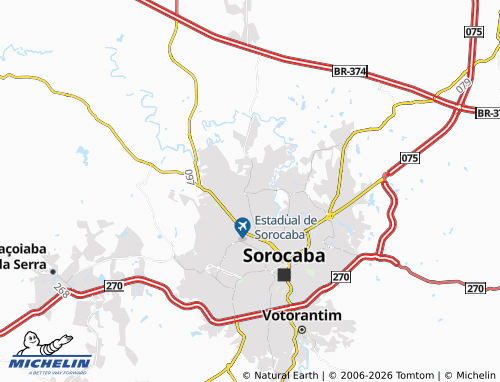 Mapa MICHELIN Parque das Laranjeiras - ViaMichelin