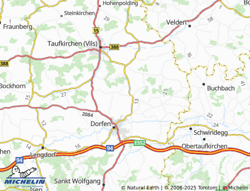 MICHELIN Algasing map - ViaMichelin