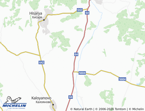 Mappa MICHELIN Gorna mahala - ViaMichelin
