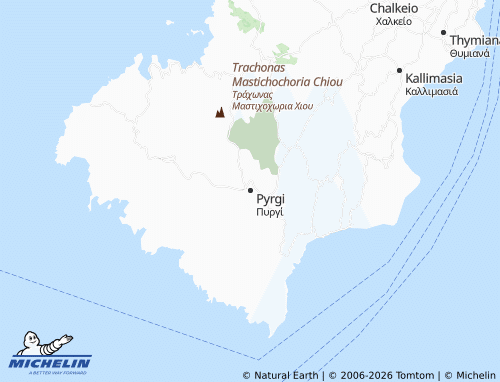 Mapa MICHELIN Pyrgi - ViaMichelin