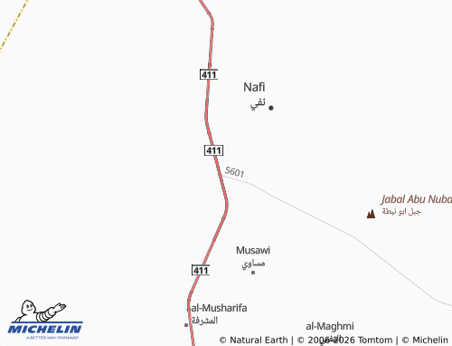 Carte MICHELIN al-Nahdah - ViaMichelin