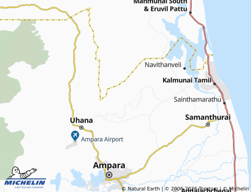 Mappa MICHELIN Rajagama South - ViaMichelin