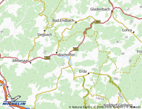 MICHELIN-Landkarte Niederweidbach - ViaMichelin