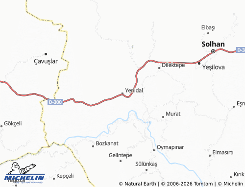 Mapa MICHELIN Yenidal - ViaMichelin