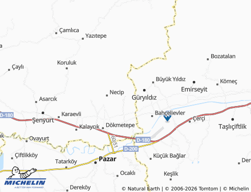 MICHELIN Kat map - ViaMichelin