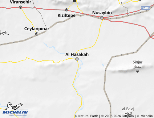 Kaart MICHELIN Al Hasakah - ViaMichelin
