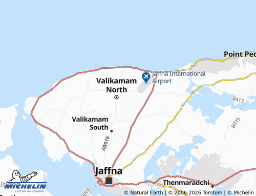 Carte MICHELIN Kadduvan West - ViaMichelin