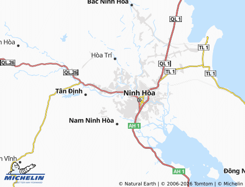 Mapa MICHELIN Ninh Phụng - ViaMichelin