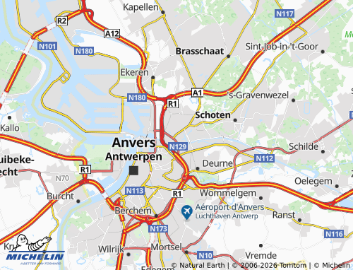 Mappa MICHELIN Merksem - ViaMichelin