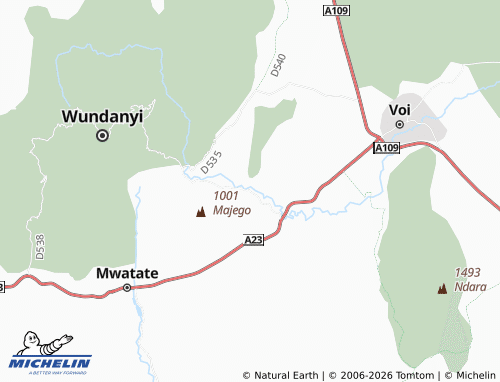 MICHELIN Shelemba map - ViaMichelin