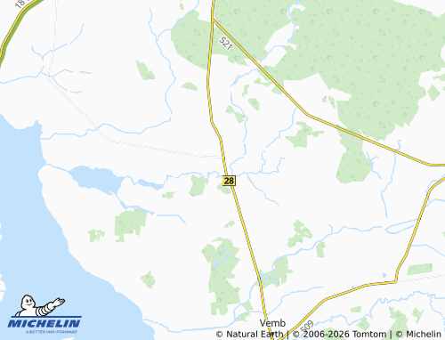 Mapa MICHELIN Bækmarksbro - ViaMichelin