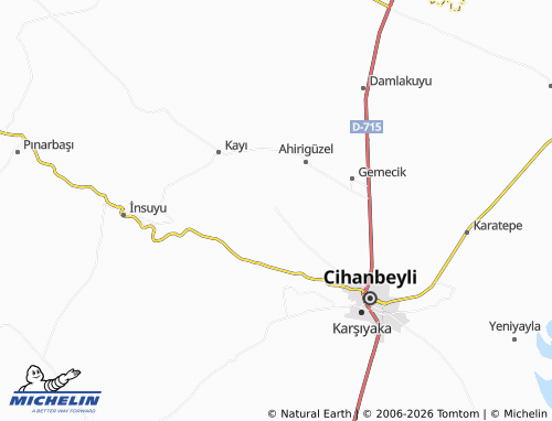 Mappa MICHELIN Kale - ViaMichelin