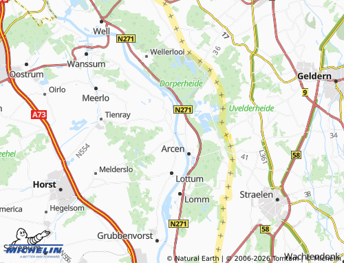 Carte MICHELIN Broekhuizen - ViaMichelin