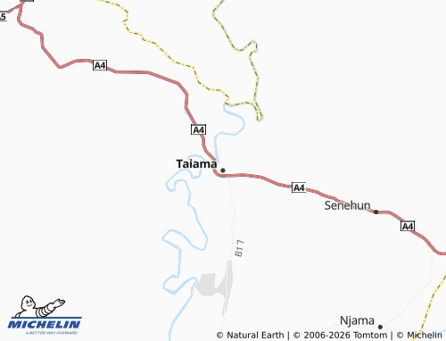 Mappa MICHELIN Taiama - ViaMichelin