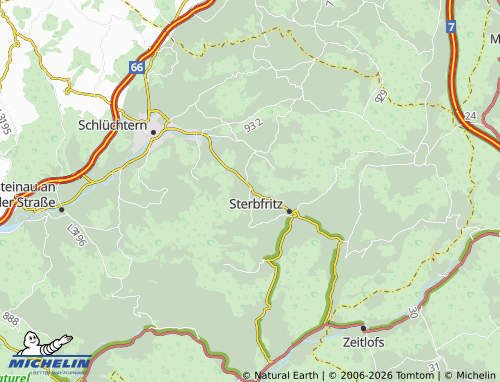 Mapa MICHELIN Sannerz - ViaMichelin