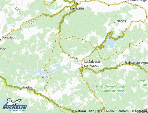 Mapa MICHELIN La Gâche - ViaMichelin