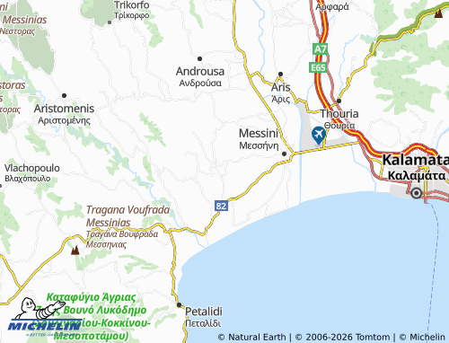 MICHELIN Madena map - ViaMichelin