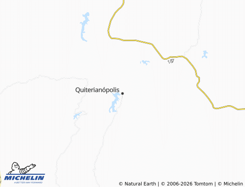 MICHELIN Quiterianópolis map - ViaMichelin