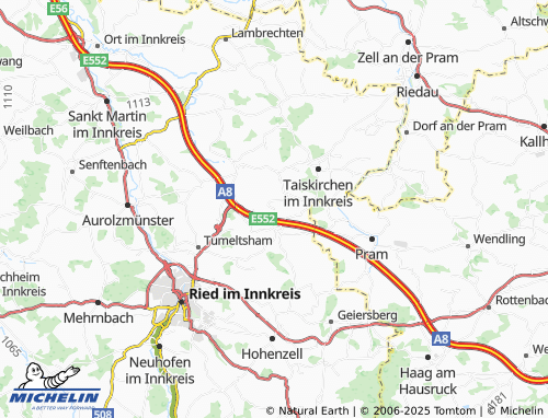 MICHELIN Zahra map - ViaMichelin