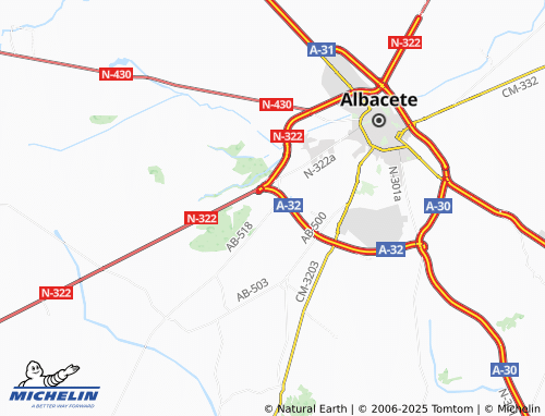 MICHELIN Urbanización los Prados map - ViaMichelin