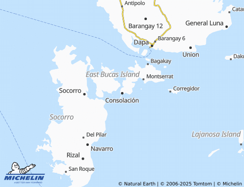 MICHELIN Consolación map - ViaMichelin