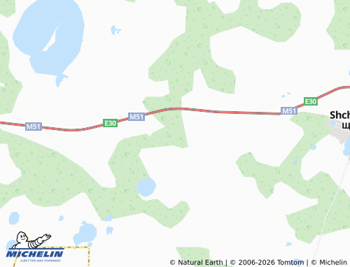 MICHELIN-Landkarte Kalinovka - ViaMichelin