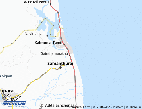 MICHELIN-Landkarte Sainthamaruthu 03 - ViaMichelin