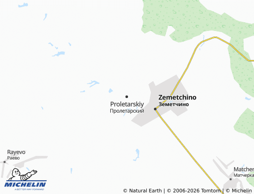 MICHELIN-Landkarte Proletarskiy - ViaMichelin