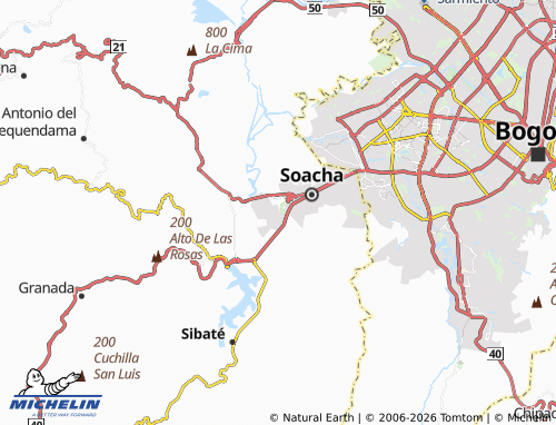 Mappa MICHELIN Los Ducales II - ViaMichelin