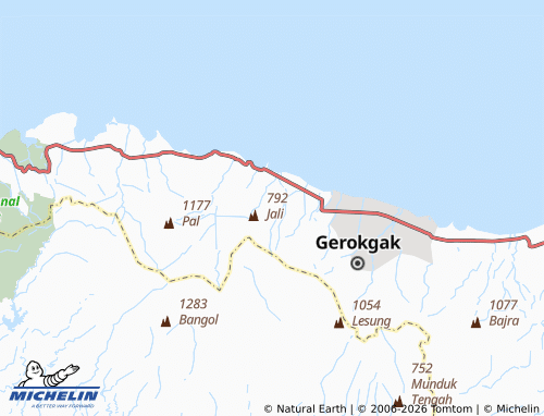 Kaart MICHELIN Penyabangan - ViaMichelin