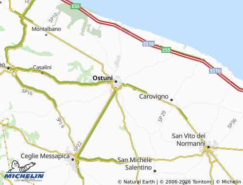 Mapa MICHELIN Salinola - ViaMichelin