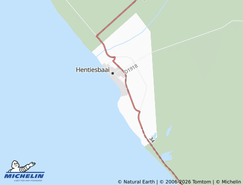 Mappa MICHELIN Hentiesbaai Extension 11 - ViaMichelin