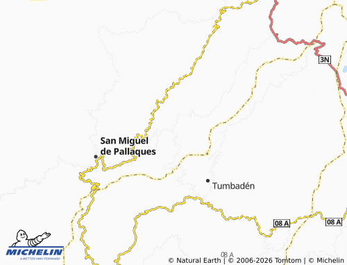 MICHELIN-Landkarte San Silvestre de Cochán - ViaMichelin