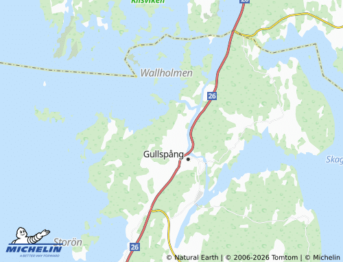Carte MICHELIN Amnehärad - ViaMichelin