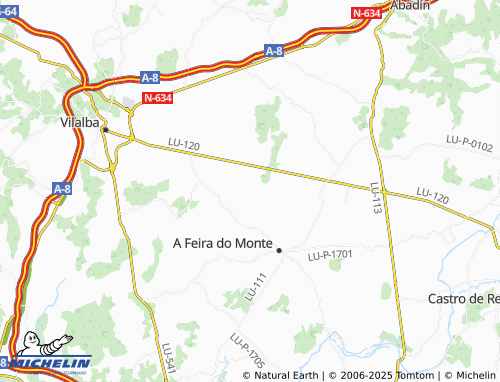 Mappa MICHELIN Fraga Redonda - ViaMichelin