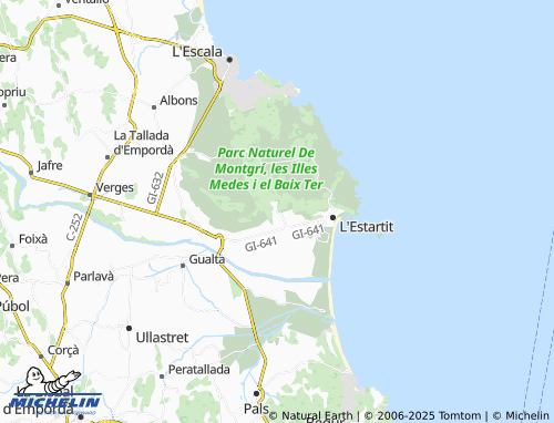 Mapa MICHELIN La Torre Vella - ViaMichelin