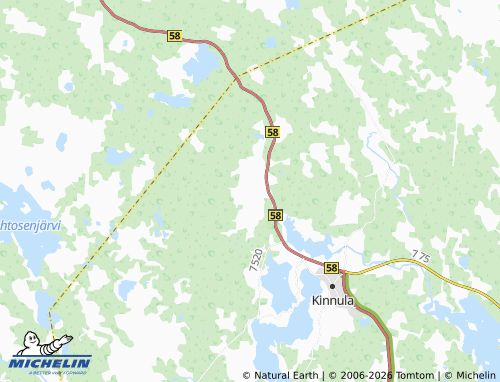 Carte MICHELIN Kangaskylä - ViaMichelin