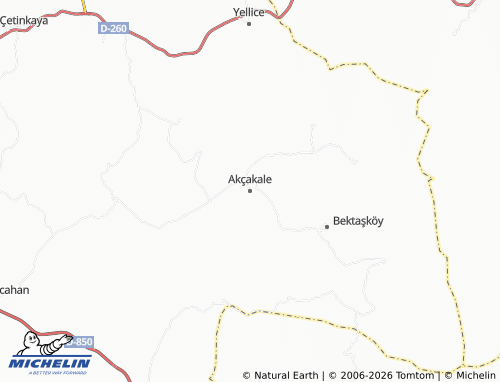 Mappa MICHELIN Akçakale - ViaMichelin
