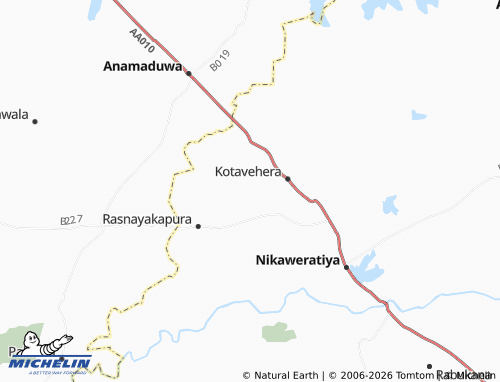 Mapa MICHELIN Agara Uda - ViaMichelin