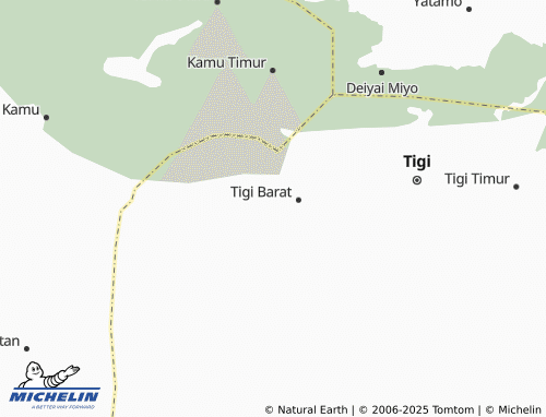 MICHELIN Yinudoba map - ViaMichelin