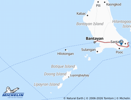 MICHELIN Hilotongan map - ViaMichelin