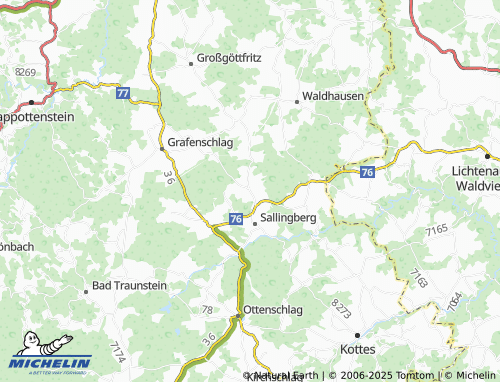 MICHELIN Voitschlag map - ViaMichelin