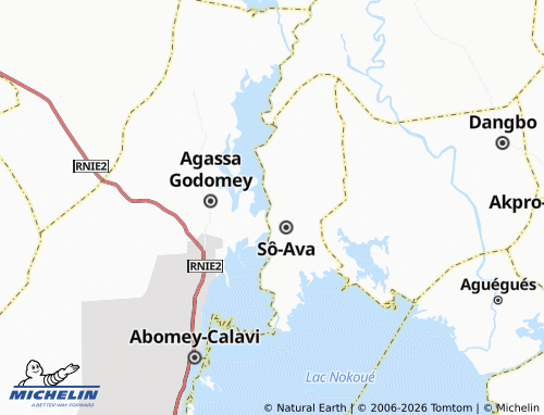 Mappa MICHELIN Ahome Gblon - ViaMichelin