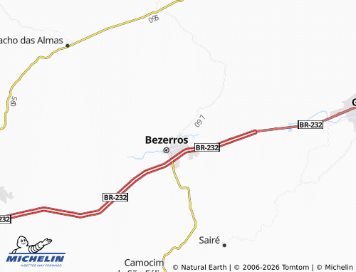 Mappa MICHELIN Mororó - ViaMichelin