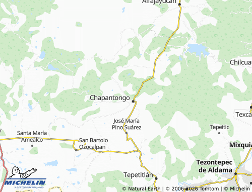 Mappa MICHELIN Barrio de Guadalupe Alto - ViaMichelin